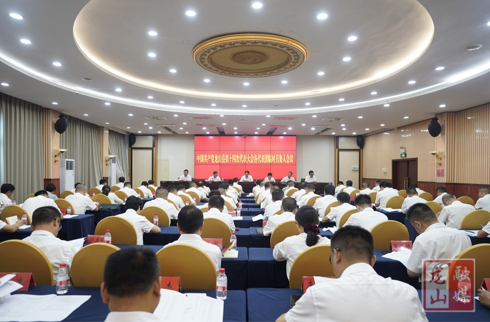 喜迎党代会 奋进新征程丨中国共产党龙山县第十四次代表大会召开各代表团临时召集人会议