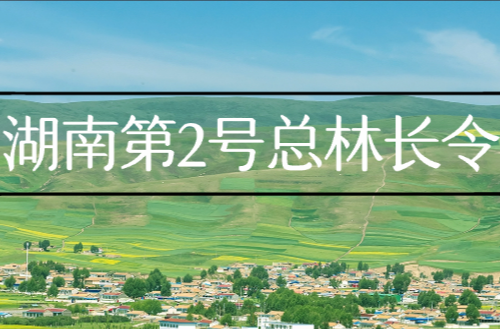 湖南发布2026年第2号总林长令 锚定林业产业产值“十五五”突破7400 亿元