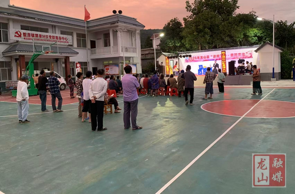 县文旅局“送戏下乡”演出活动走进联星社区