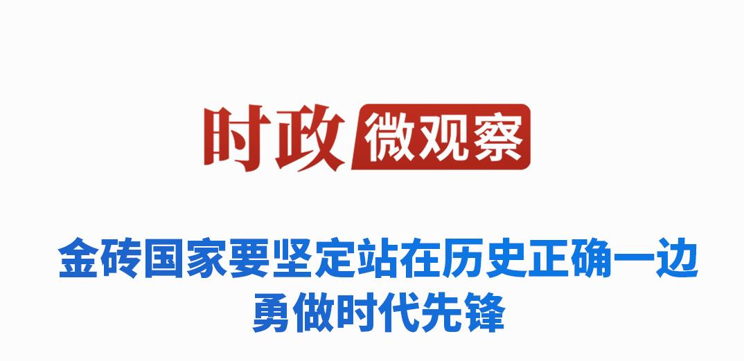 时政微观察丨“大金砖”，大有可为