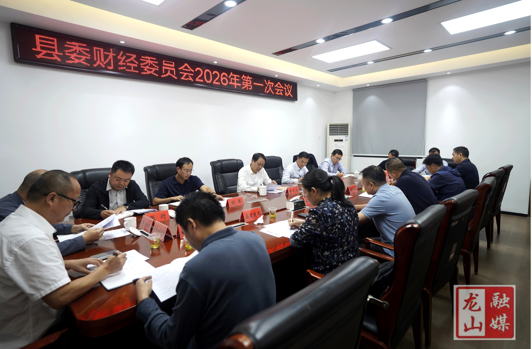 吴光文主持召开县委财经委员会2026年第一次会议