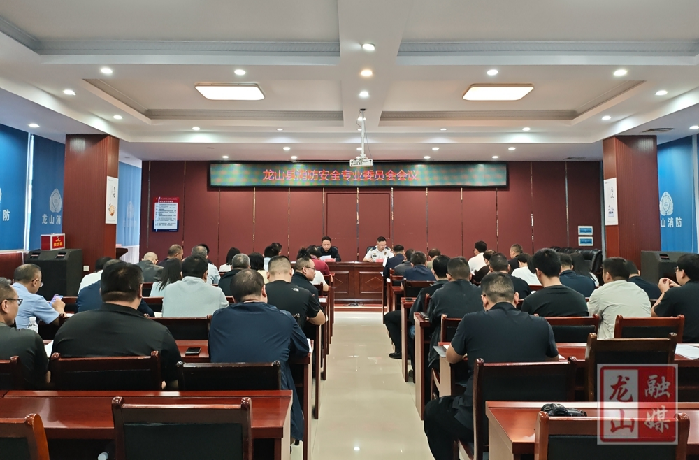 龙山县召开消防安全专业委员会会议