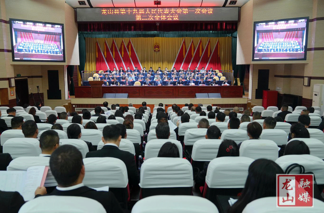 聚焦两会｜龙山县第十九届人民代表大会第一次会议举行第二次全体会议