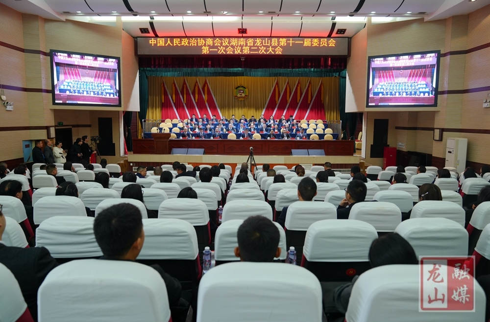聚焦两会丨政协龙山县第十一届委员会第一次会议第二次大会召开