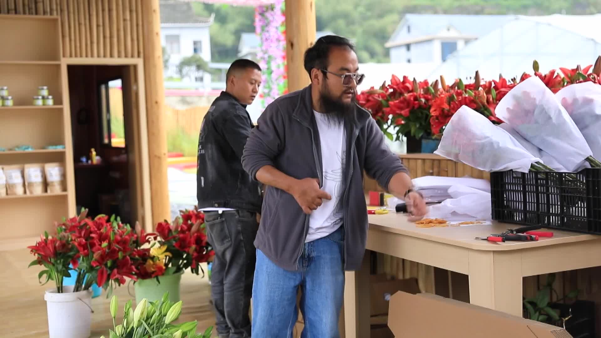 【龙山新闻】绽放在湘西大山的小百合长成了大产业（下）
