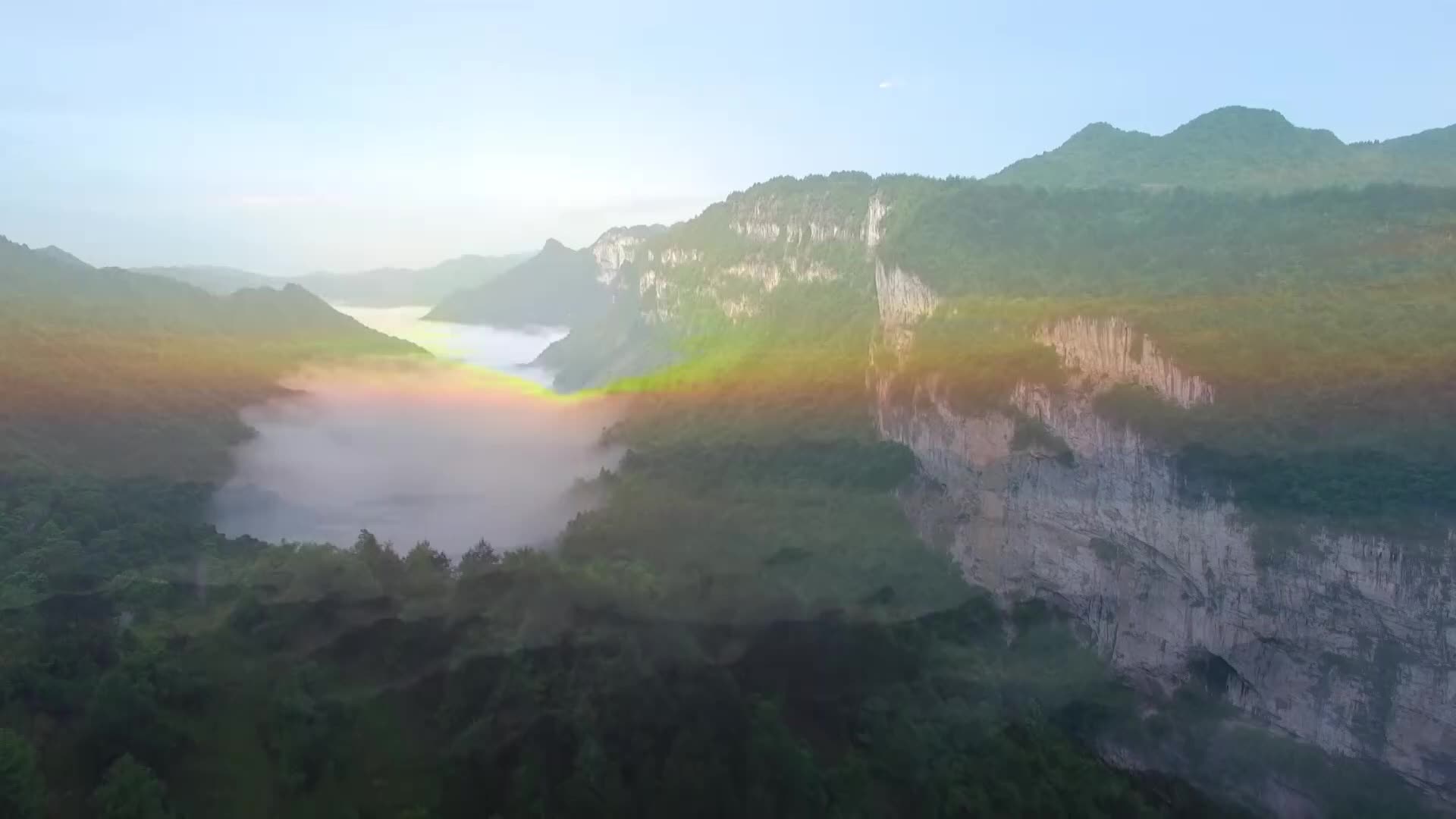 湘西世界地质公园  洛塔园区主题三棒鼓宣传