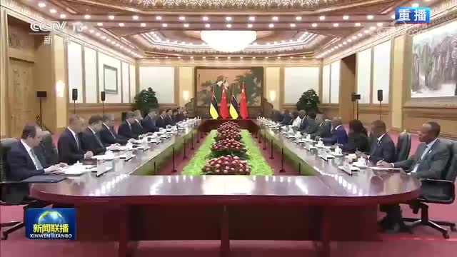 习近平同莫桑比克总统查波会谈